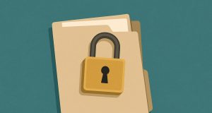 Confidential documents on a desk symbolizing leadership and the importance of confidentiality
