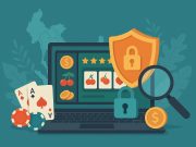 Trusted online gaming site logos with security icons representing Southeast Asia digital safety