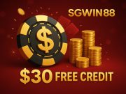 SGWIN88 $30 free credit offer promotion with claim instructions for new users