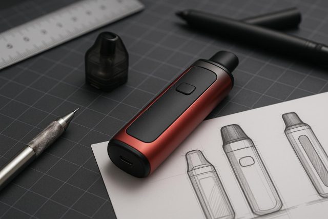 Sleek modern vape devices showcasing advanced product design and user-friendly features