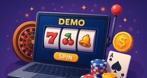 Virtual iGaming platform showcasing demo gameplay and realistic real money feature integration