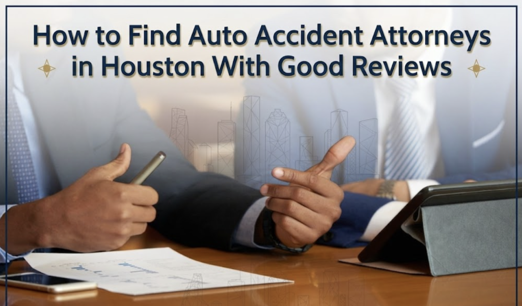 How to Find Auto Accident Attorneys in Houston With Good Reviews