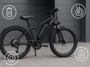 Things to Check Before Buying an Electric Cycle Electric cycle parked outdoors, highlighting features and accessories for buyer inspection