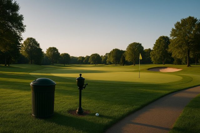 Respecting the Course: Simple Habits That Make a Big Difference Golf course etiquette, players practicing good habits on the green for better gameplay