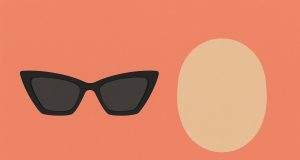 Angular sunglasses enhancing facial features on a round face for optimal style and balance