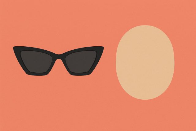 Why Angular Sunglasses Work Better for Round Face Shapes Angular sunglasses enhancing facial features on a round face for optimal style and balance