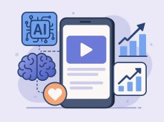 AI-powered video interface enhancing engagement and boosting user retention in mobile applications