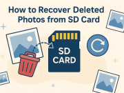 Camera SD Card Recovery: How to Recover Deleted Photos and Videos recover