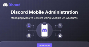 Image 1 of Discord Mobile Administration: Managing Massive Servers Using Multiple QA Accounts