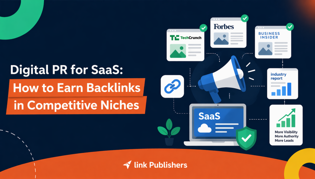 Image 1 of Digital PR for SaaS: How to Earn Backlinks in Competitive Niches