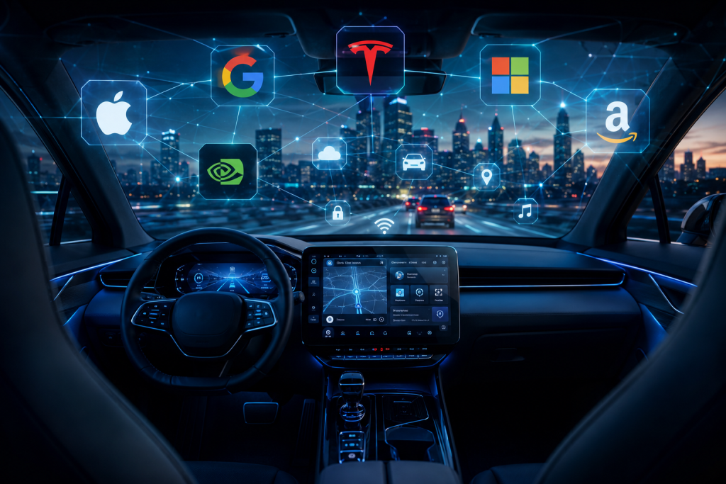 Image 1 of Why the Next Big Tech Battle Could Happen Inside Your Car
