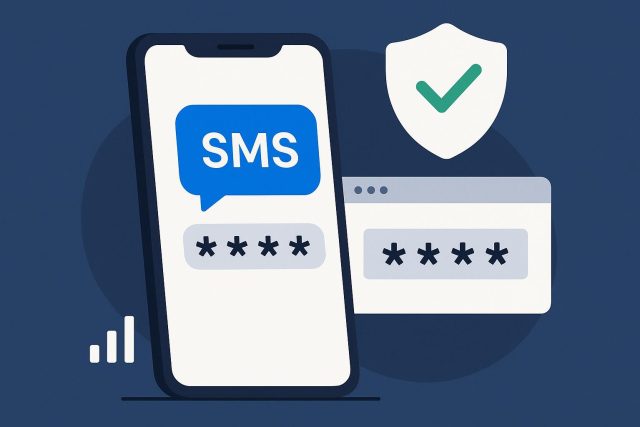 Why Mobile Apps and Online Services Still Rely on SMS Verification SMS verification code displayed on a smartphone screen for mobile app and online service security