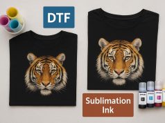 DTF and sublimation ink transfer comparison highlighting wash durability on printed fabrics