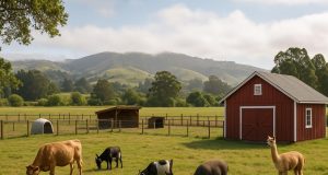 Sanctuary construction progress in Half Moon Bay supporting Bay Area animal welfare efforts