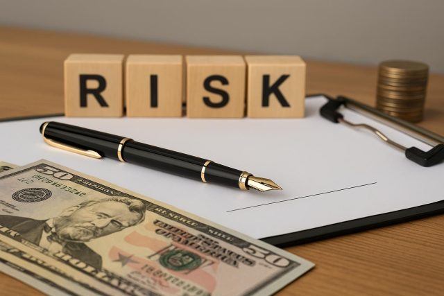Personalized signature loan agreement with pen, highlighting pros and cons of signature loans