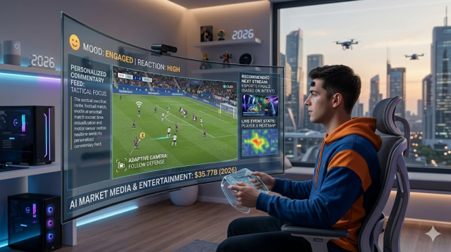 From Gaming to Live Events: How AI Is Personalizing Digital Entertainment in 2026 Image 1 Image 1 of From Gaming to Live Events: How AI Is Personalizing Digital Entertainment in 2026