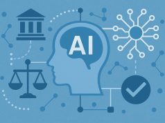 Artificial intelligence technology concept illustrating ASCO's responsible AI use guidelines