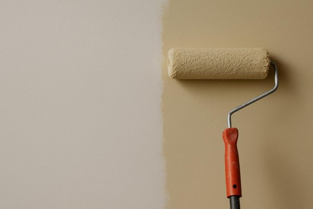 What Boring Tasks, Like Watching Paint Dry, Can Teach Us Freshly painted wall drying, illustrating patience and mindfulness in mundane everyday tasks