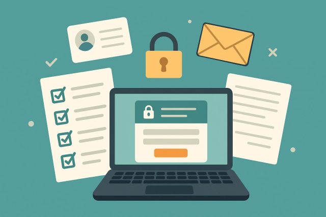 A simple checklist for online account opening to avoid common delays Online account opening checklist with steps to prevent delays in digital banking applications