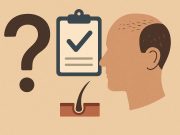 Am I a Good Candidate for a Hair Transplant? Close-up of scalp demonstrating hair thinning, relevant to hair transplant candidacy discussion
