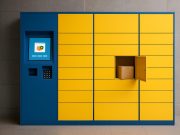 What Retailers Should Know Before Investing in Smart Lockers Smart lockers in a retail store setting with digital interfaces and package storage compartments