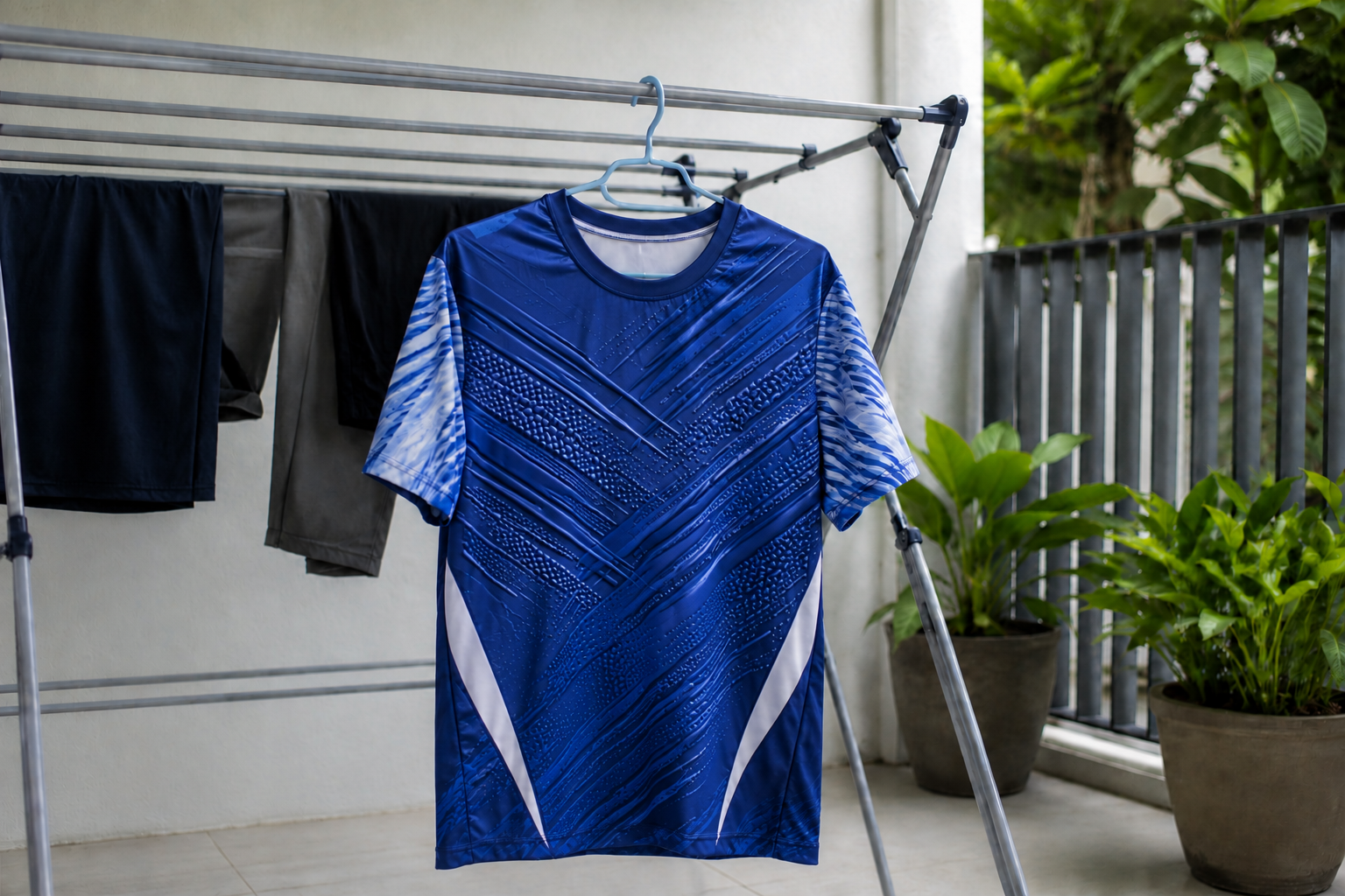 Proper Air Drying for Printed Sports Shirts