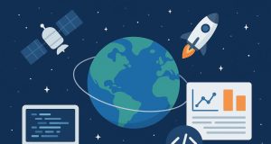 Satellite data visualization and Earth observation technology for top space data APIs
