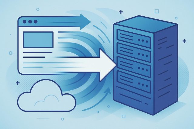 The Infrastructure Behind Fast Web Data Access High-speed data servers and network cables supporting rapid web infrastructure connectivity