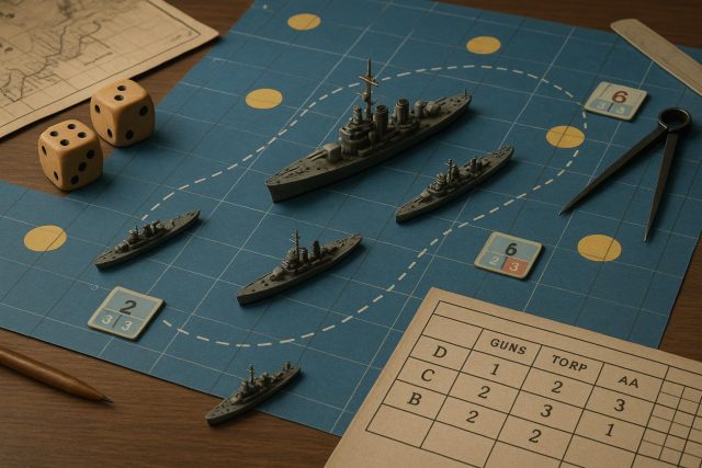 7 Naval Wargames That Reward Patience and Historical Strategy Thinking Naval ships and fleet formations representing strategy in historical naval wargames