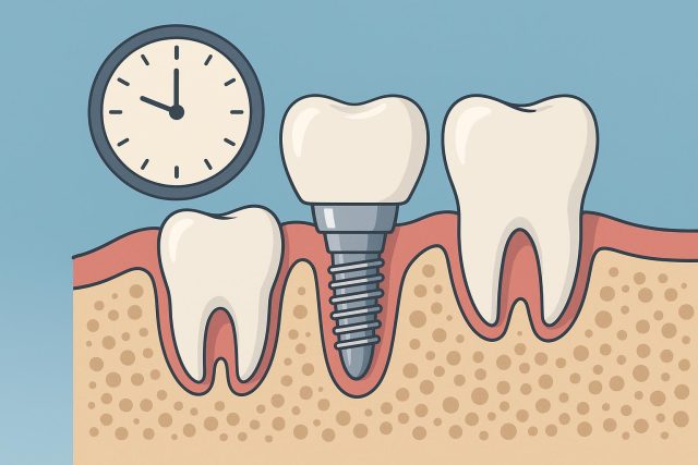 How Long Do Dental Implants Really Last With Proper Care Close-up of dental implants and healthy gums illustrating dental implant longevity with proper care