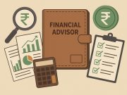 Choosing the Best Financial Advisor in India: What Investors Must Look For Financial advisor analyzing investment charts and documents for clients in India