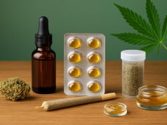 Various cannabis product formats displayed, highlighting options for consumers in Tallahassee