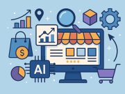 AI-powered commerce visibility platform dashboard showcasing analytics and performance metrics
