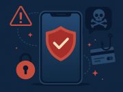 Why Phone Safety Matters More Than Ever in the Age of Scams Smartphone with security lock icon emphasizing mobile safety against modern digital scams