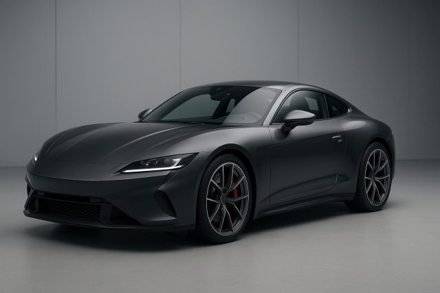 Crafting Configurator-Ready Assets for Next-Gen Car Launches 3D-rendered next-gen car model showcasing customizable parts for automotive configurators