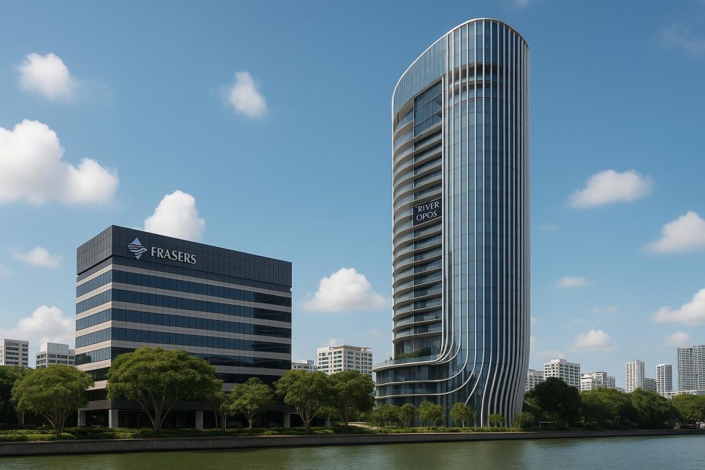 The River Opus expansion boosts Frasers' real estate presence in prime locations.