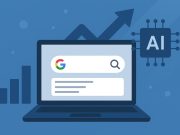 AI Search Optimization: Why Being Visible on Google Isn’t Enough Anymore Abstract graphic illustrating AI algorithms optimizing search results beyond Google visibility