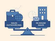 Sales Outsourcing vs. In-House Sales: Which Model Is Right for Your Business? Comparison of outsourced sales teams and in-house sales strategies for business decision-making