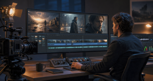 Creator planning, generating and editing consistent cinematic AI video shots
