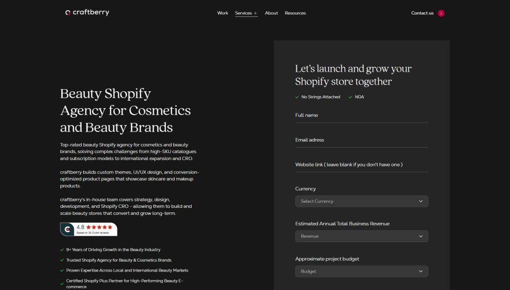 Image 1 of The 10 Best Shopify Agencies for Beauty Brands in 2027