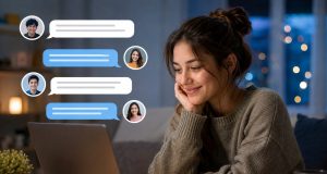 Image 1 of How to Chat to Strangers Online Without Feeling Awkward