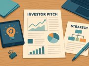 How Tech Startups Can Win More Investor Pitches With Smarter Meeting Materials Digital presentation showcasing tech startup pitch materials and investor collaboration tools