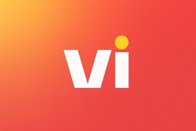 Vi new logo unveiling, symbolizing brand transformation and fresh identity for Vodafone Idea