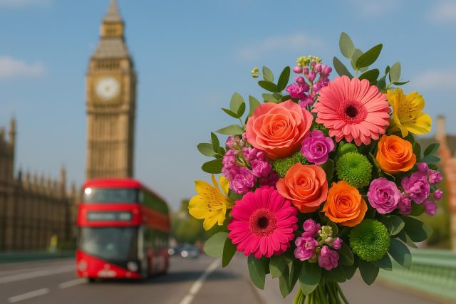 Fresh Blooms in a Flash: The Ultimate Guide to Same-Day Flower Delivery in London Vibrant bouquet of fresh flowers delivered quickly to a doorstep in London