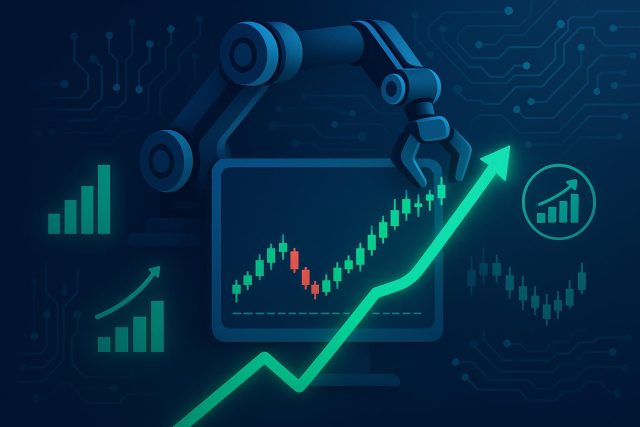 Abstract representation of algorithmic trading processes in synthetic indices automation