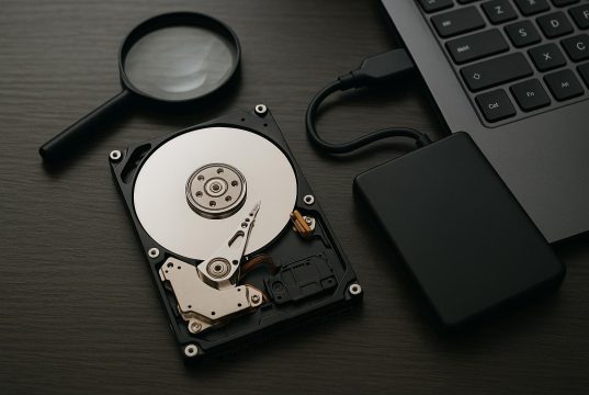Recovering lost files from a formatted hard drive using free data recovery software
