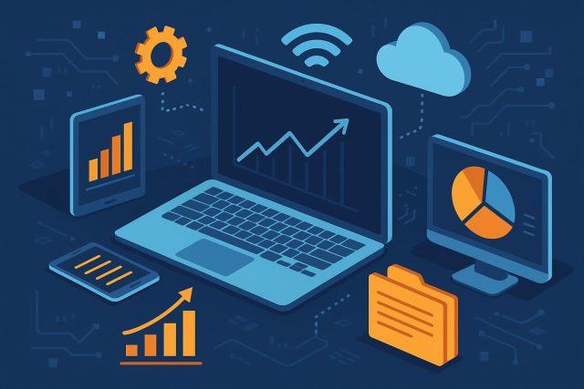 How Digital Technology Is Changing the Way Modern Businesses Operate Digital transformation in business with modern technology tools and innovative workplace solutions