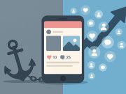Social media analytics dashboard illustrating growth strategies with FollowService24 branding