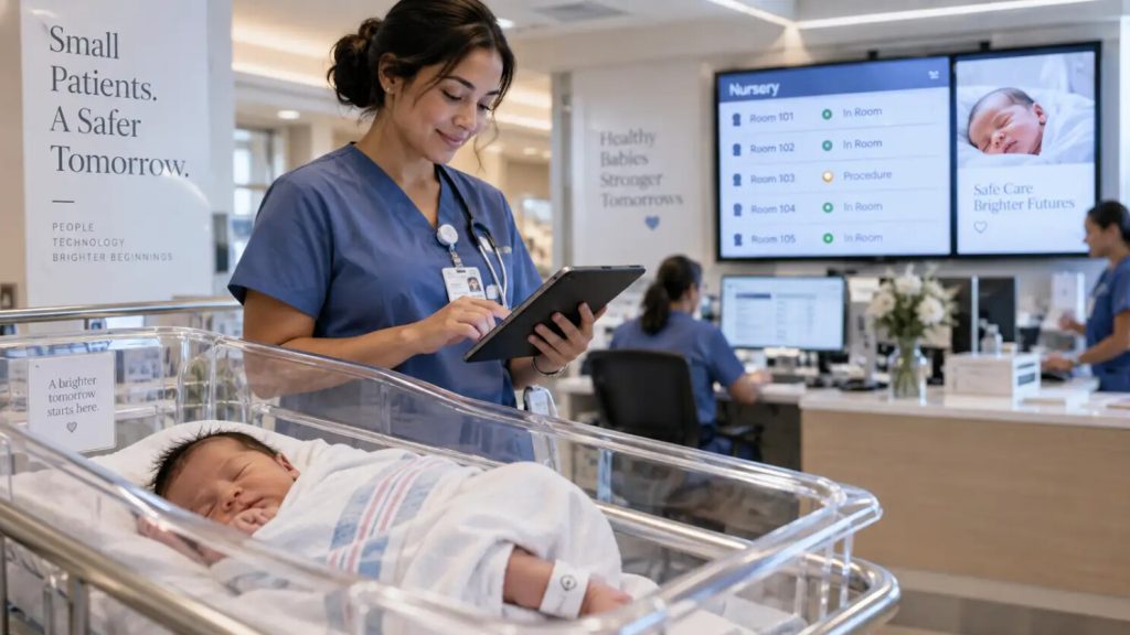 Image 1 of How Hospitals Use Technology to Protect Newborns