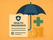 Top-Up Health Insurance: The Smart Way to Increase Your Coverage Stacked health insurance cards with upward arrow symbolizing increased insurance coverage benefits